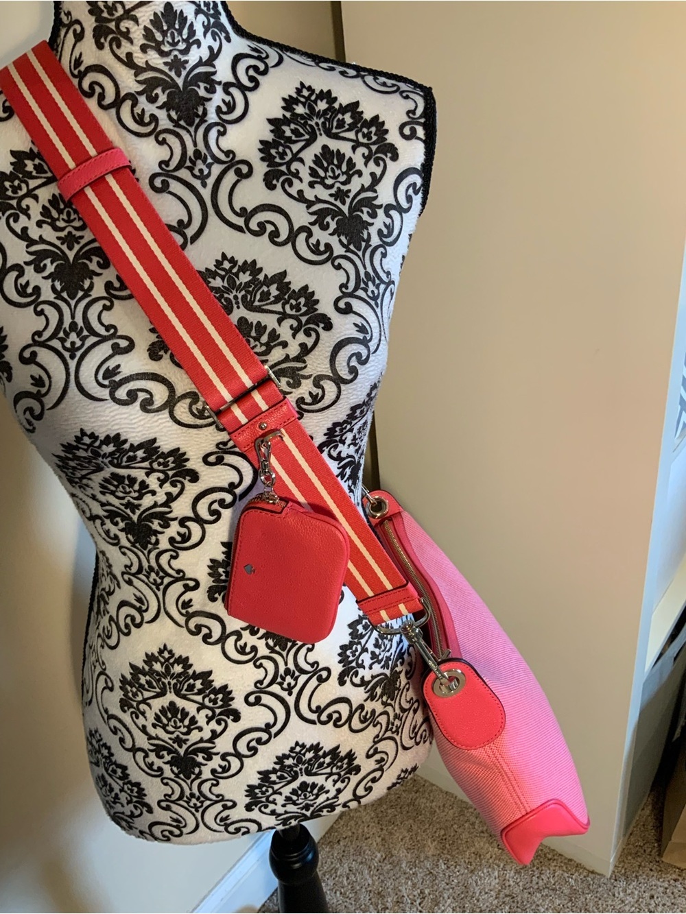 Kate Spade Rosie Crossbody Shoulder Bag Canvas and Leather - Picture 2 of 8
